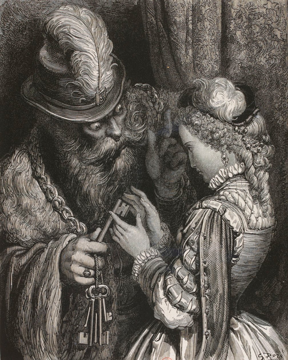 Sinilintu tekijältä Gustave Dore