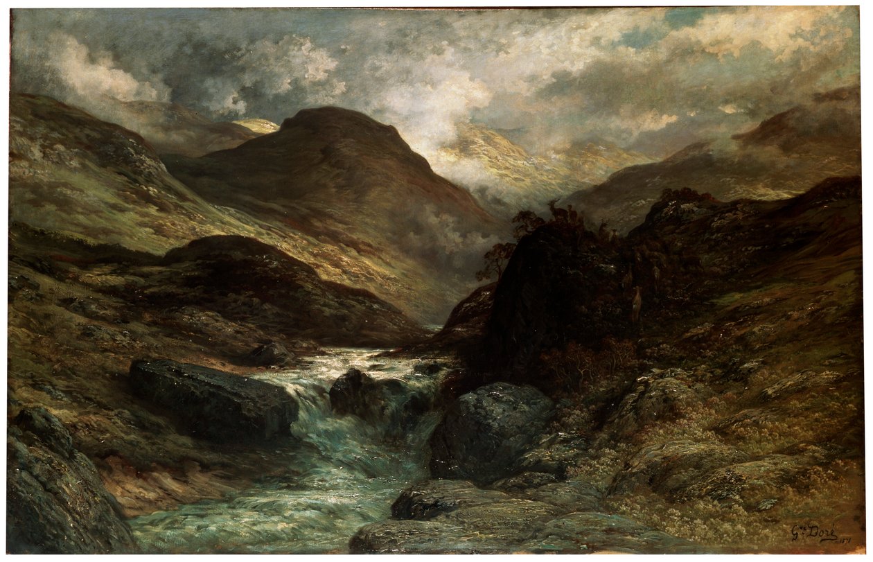 Kanjoni, 1878. tekijältä Gustave Dore
