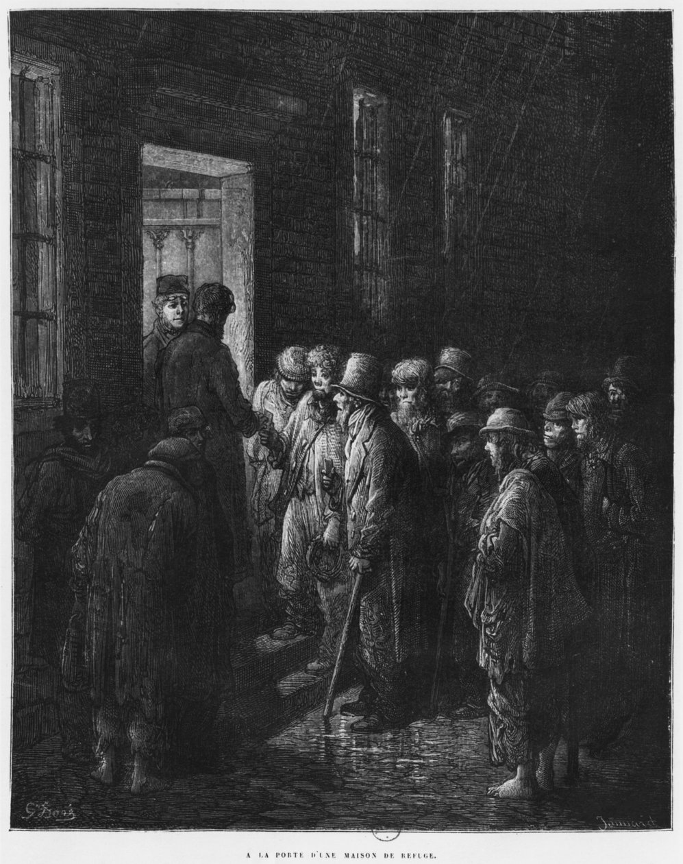 Turvatalo, kuvitus Louis Enault