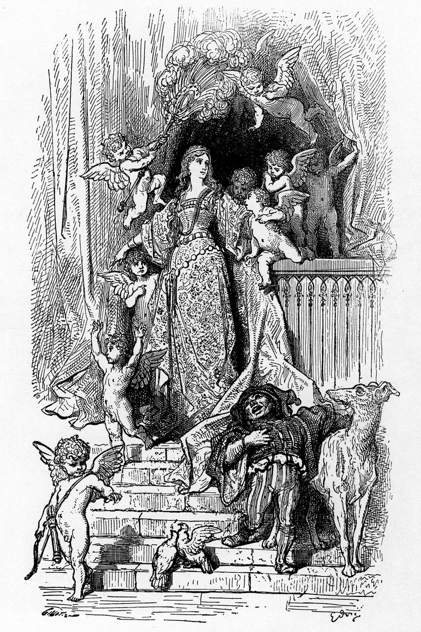 Alcina loistossaan tekijältä Gustave Dore