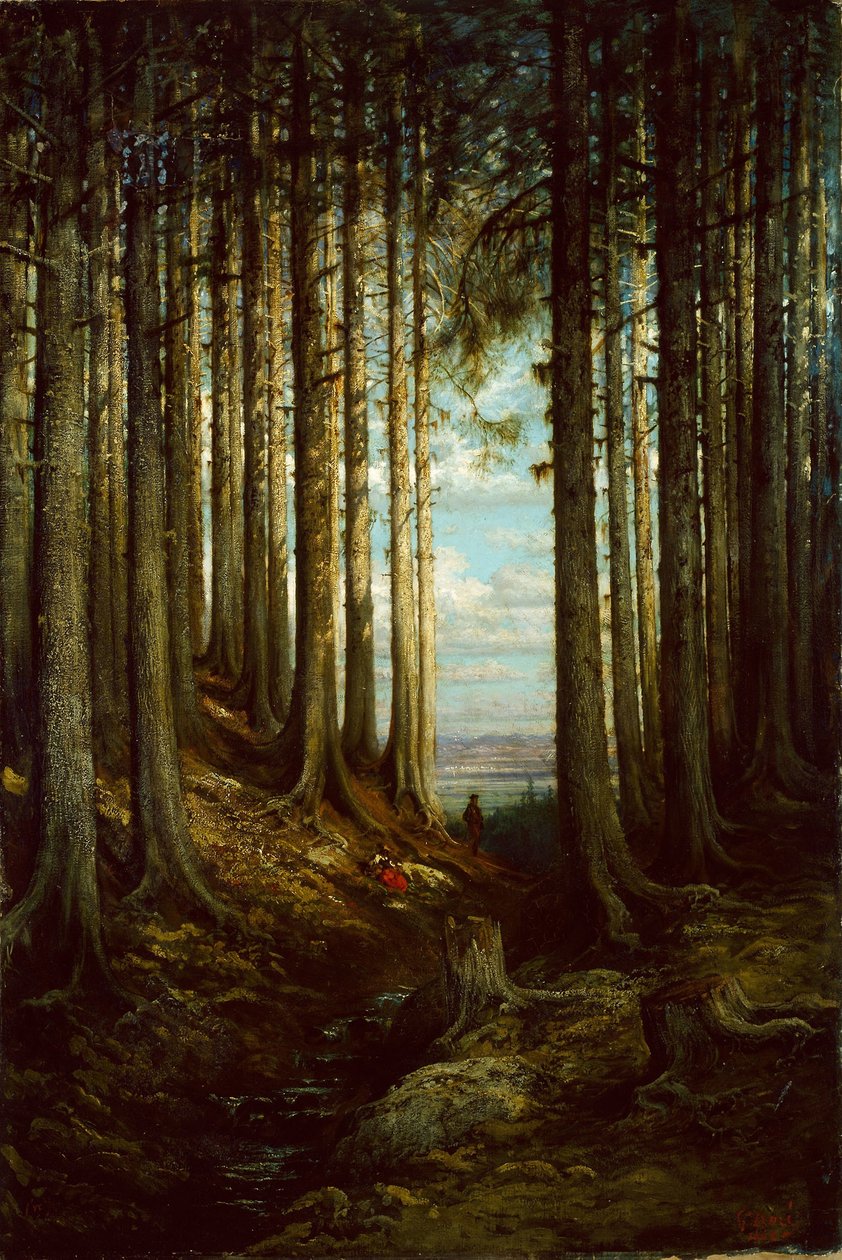 Alppien kohtaus tekijältä Gustave Dore