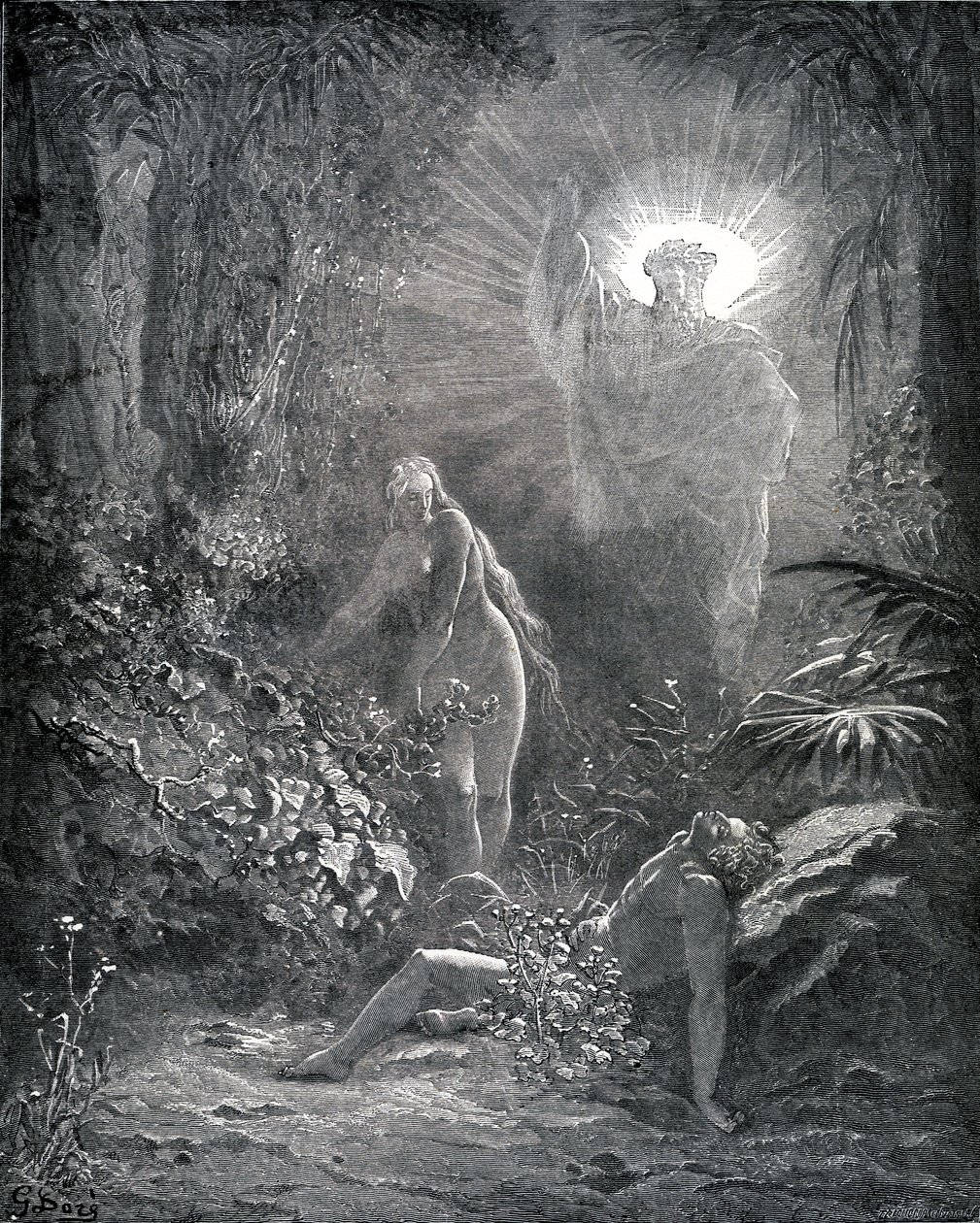 Eevan luominen tekijältä Gustave Dore