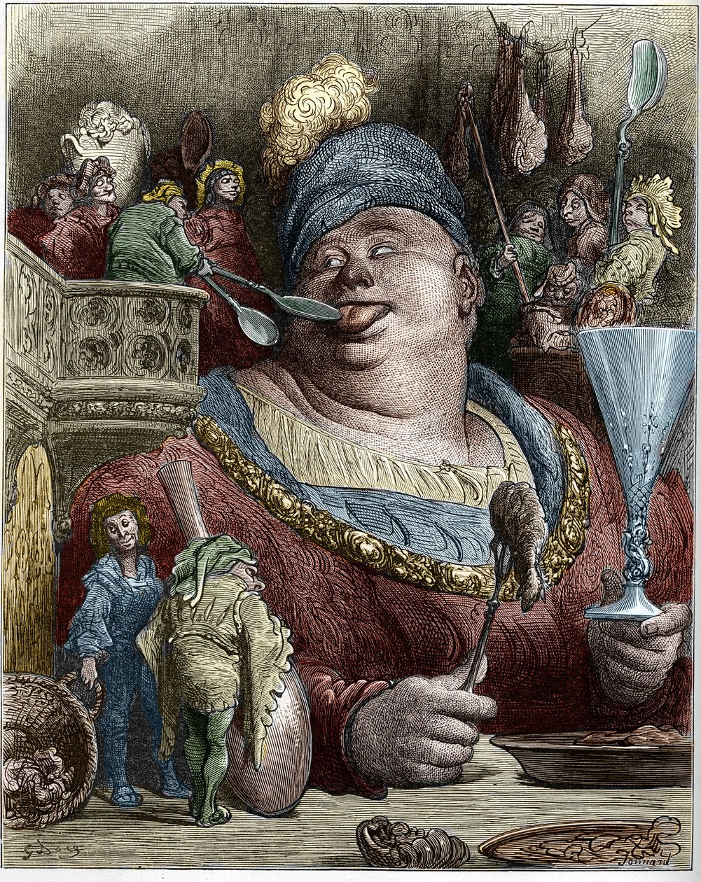 Ranskalaisen kirjailijan Francois Rabelais