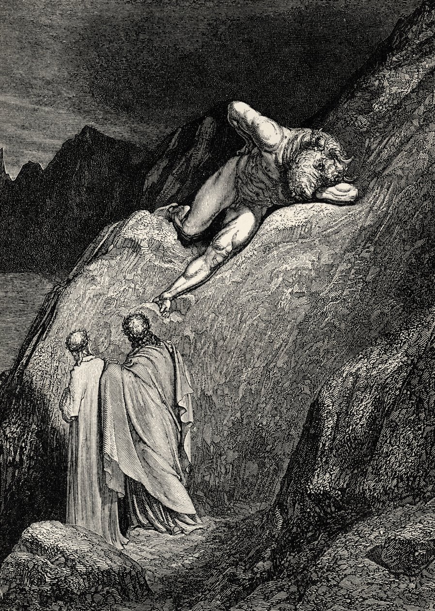 Ilustração para A Divina Comédia - Inferno (La Divina Commedia, L