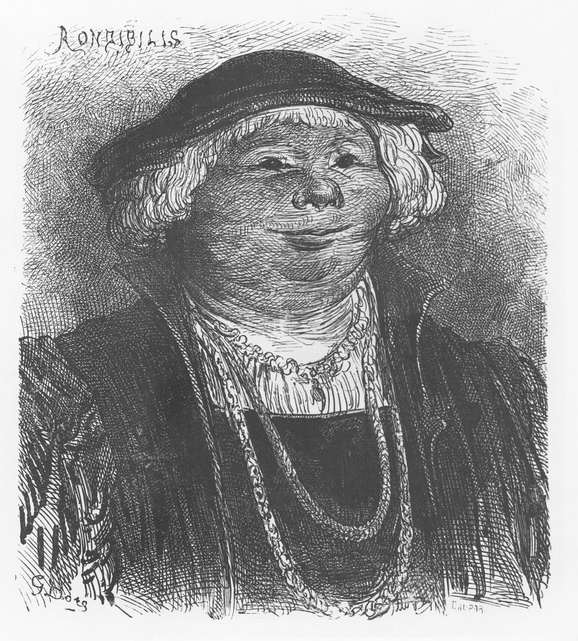 Kuvitus François Rabelais