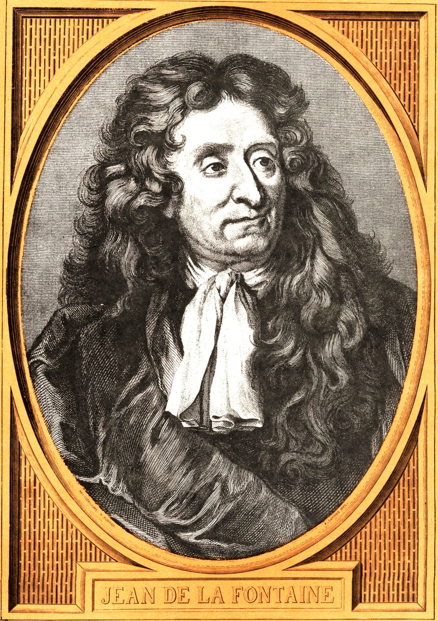 Jean de La Fontaine 1621-1695, 1800-luku. tekijältä Gustave Dore