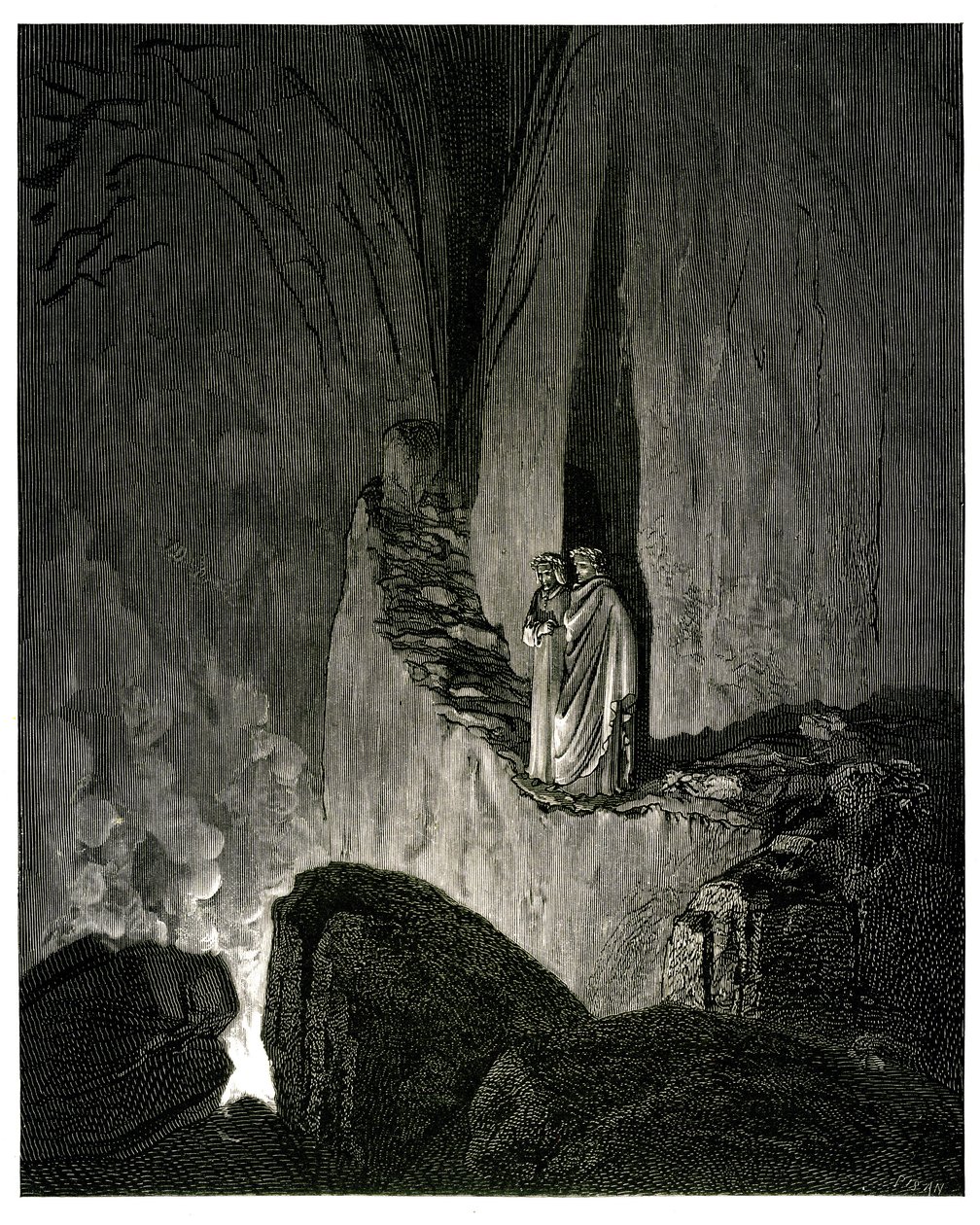 Dante Alighierin kirjoittama ja Gustave Doren kuvittama teos L