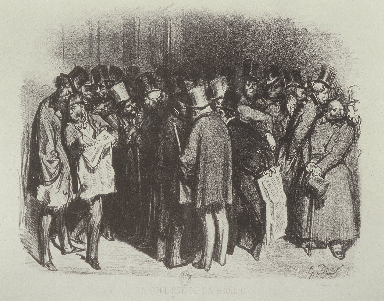 Pörssin kulissien takana tekijältä Gustave Dore