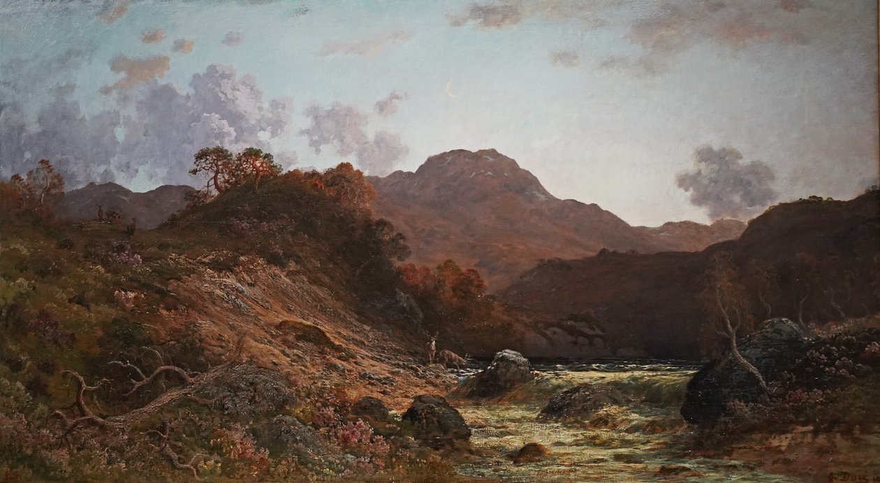 Skotlannin maisema tekijältä Gustave Dore