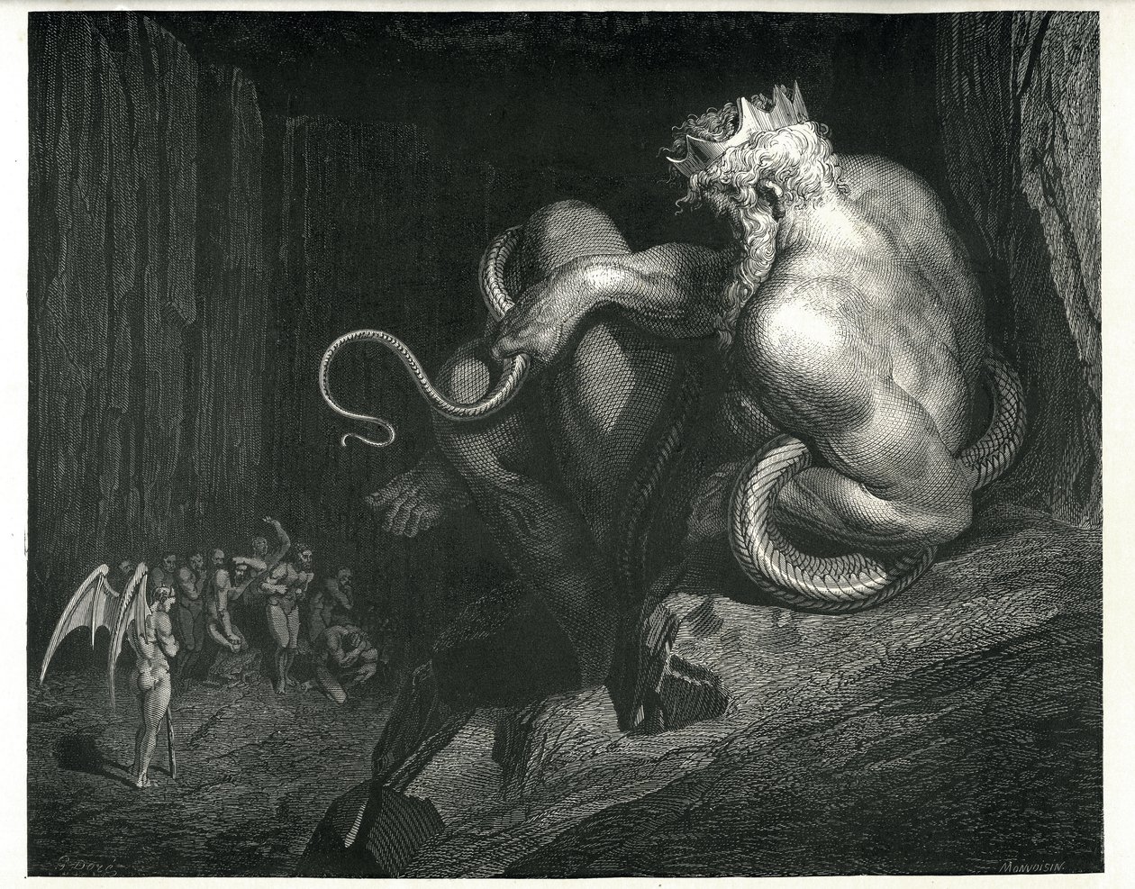Minos: Dante Alighierin Enferistä tekijältä Gustave Dore