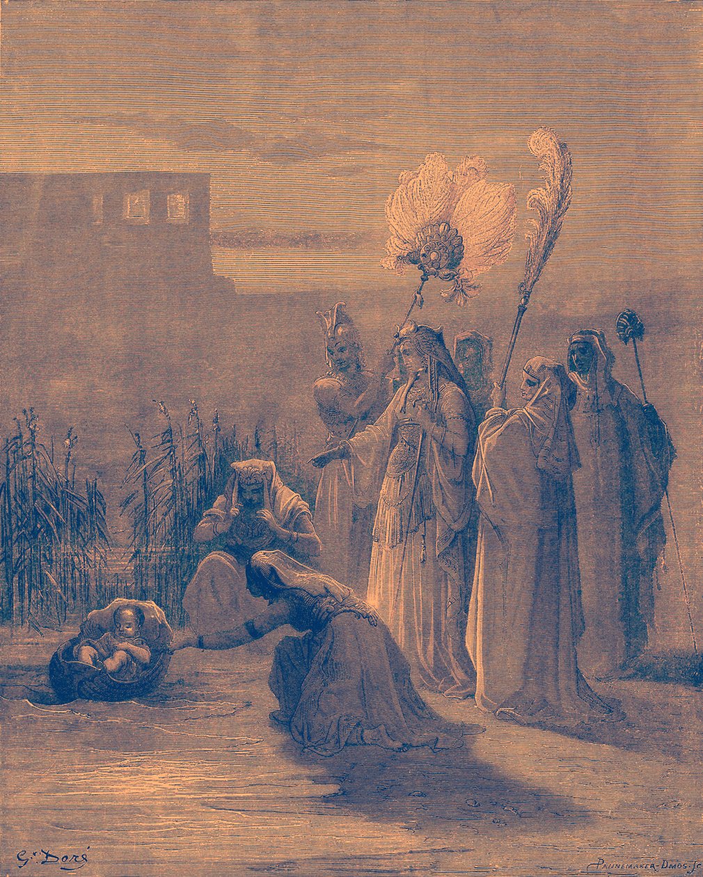 Mooses sarjoissa tekijältä Gustave Dore