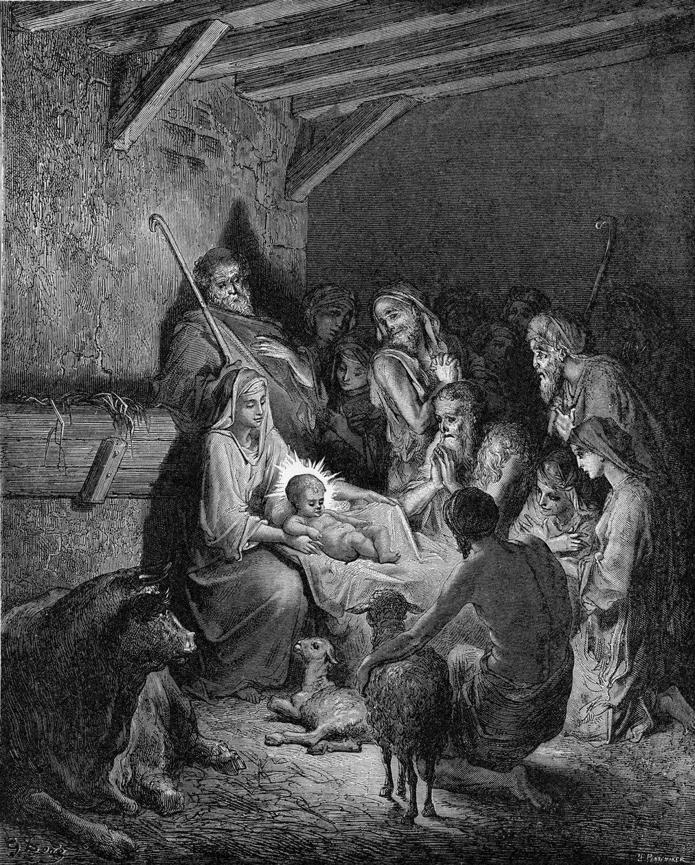 Syntymä tekijältä Gustave Dore