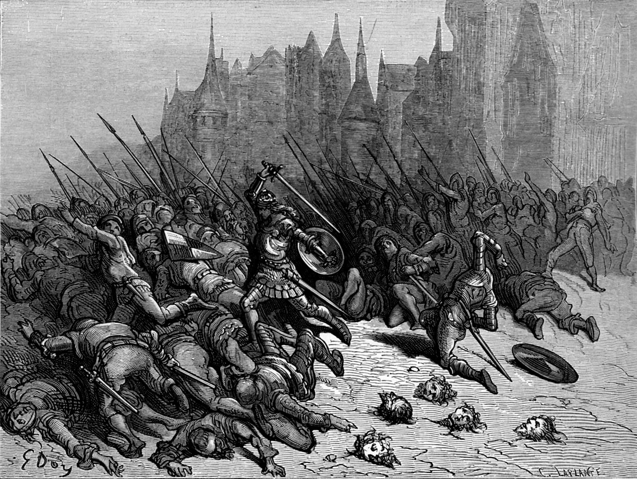 Orlando Furioso, Ludovico Ariosto tekijältä Gustave Dore