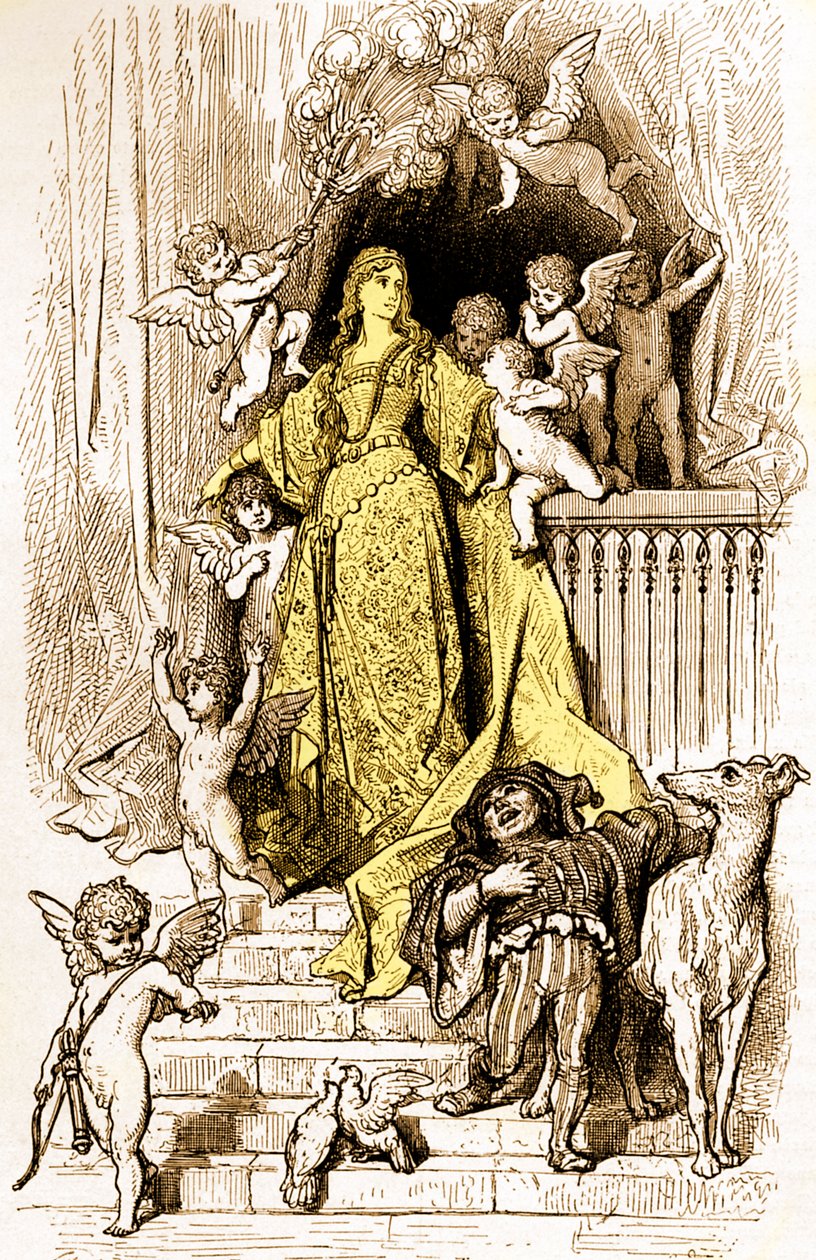 Orlando Furioso, Ludovico Ariosto tekijältä Gustave Dore