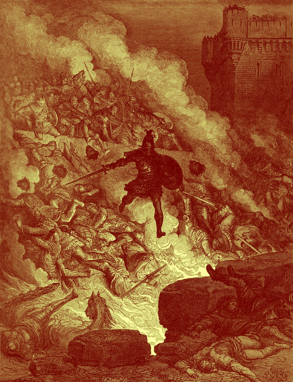 Orlando Furioso, Ludovico Ariosto tekijältä Gustave Dore