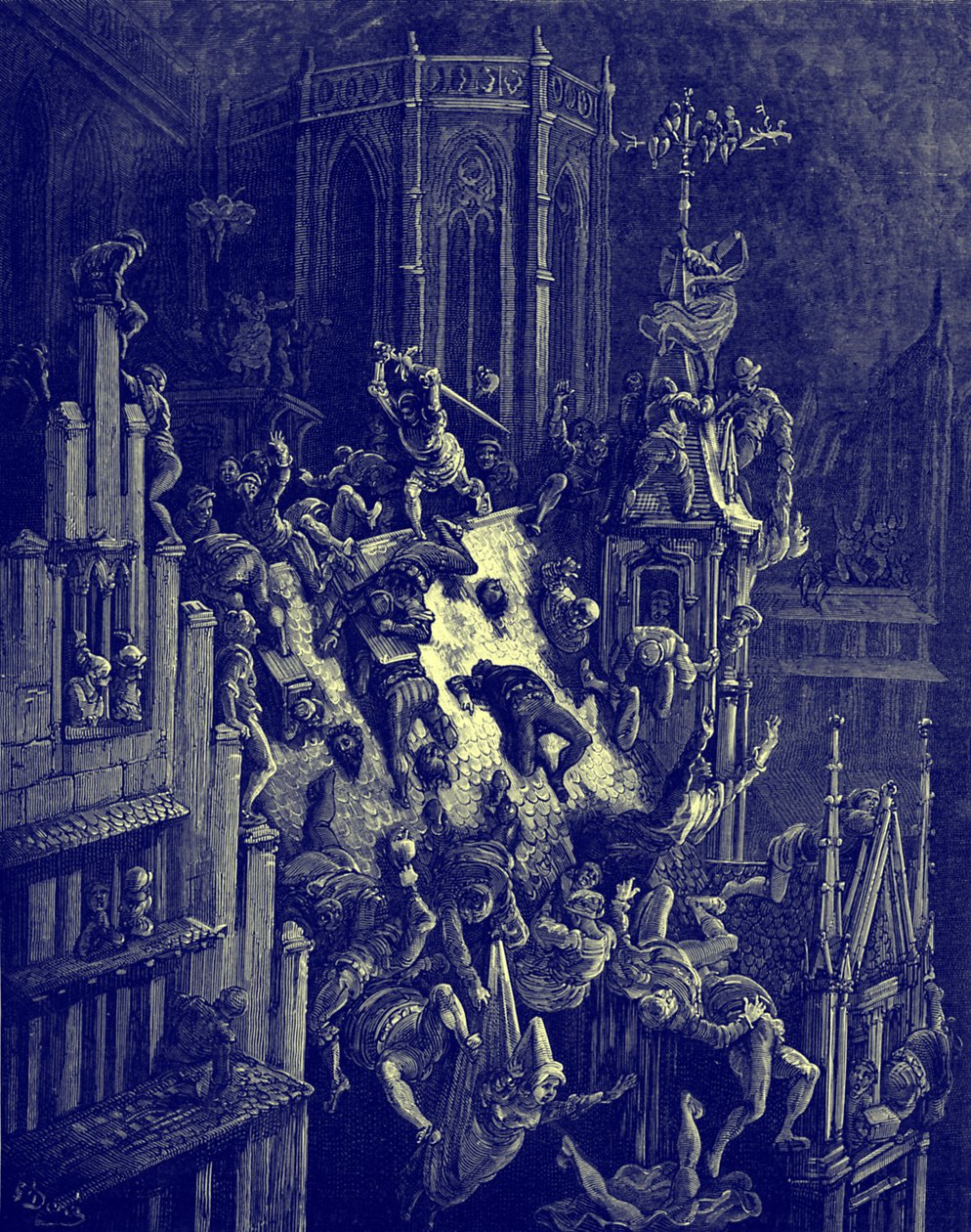Orlando Furioso, Ludovico Ariosto tekijältä Gustave Dore