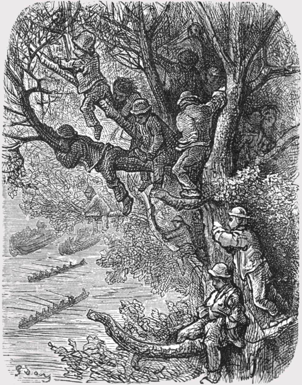 "Istui puissa", 1872. tekijältä Gustave Dore