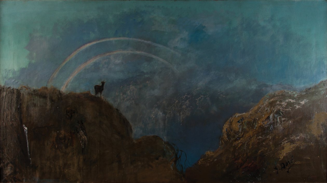Sateenkaari maisema tekijältä Gustave Dore