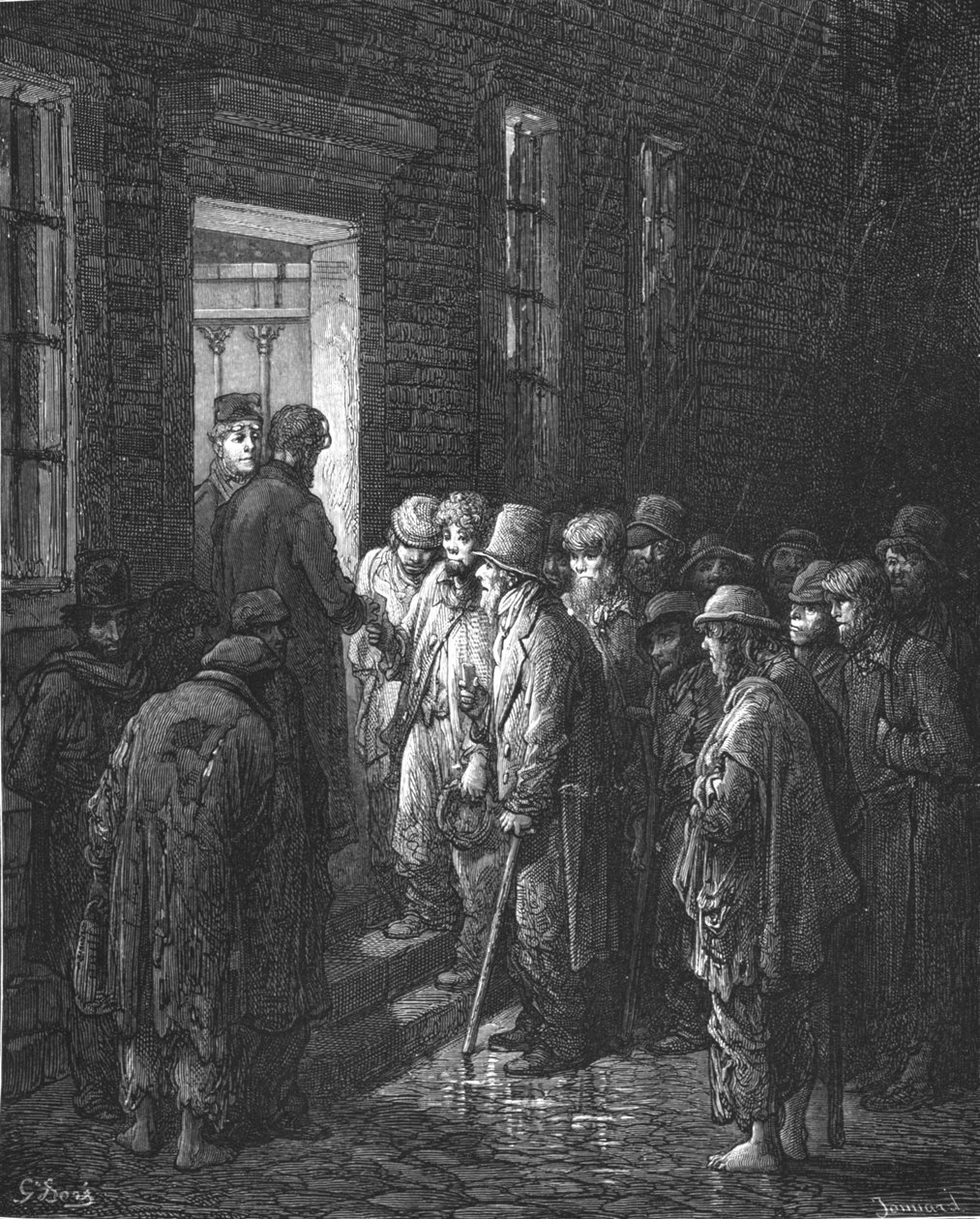 "Refuge - Hae pääsyä", 1872. tekijältä Gustave Dore