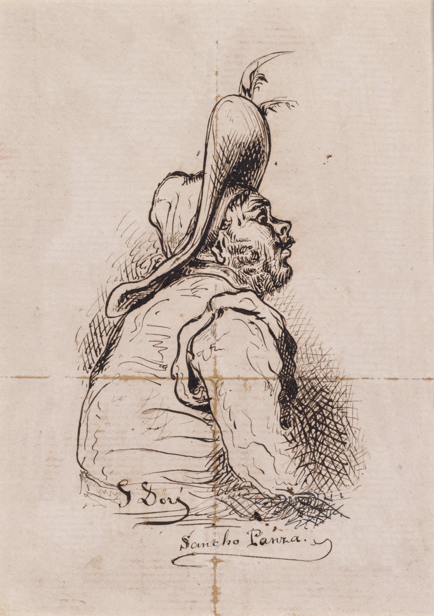 Sancho Panza tekijältä Gustave Dore