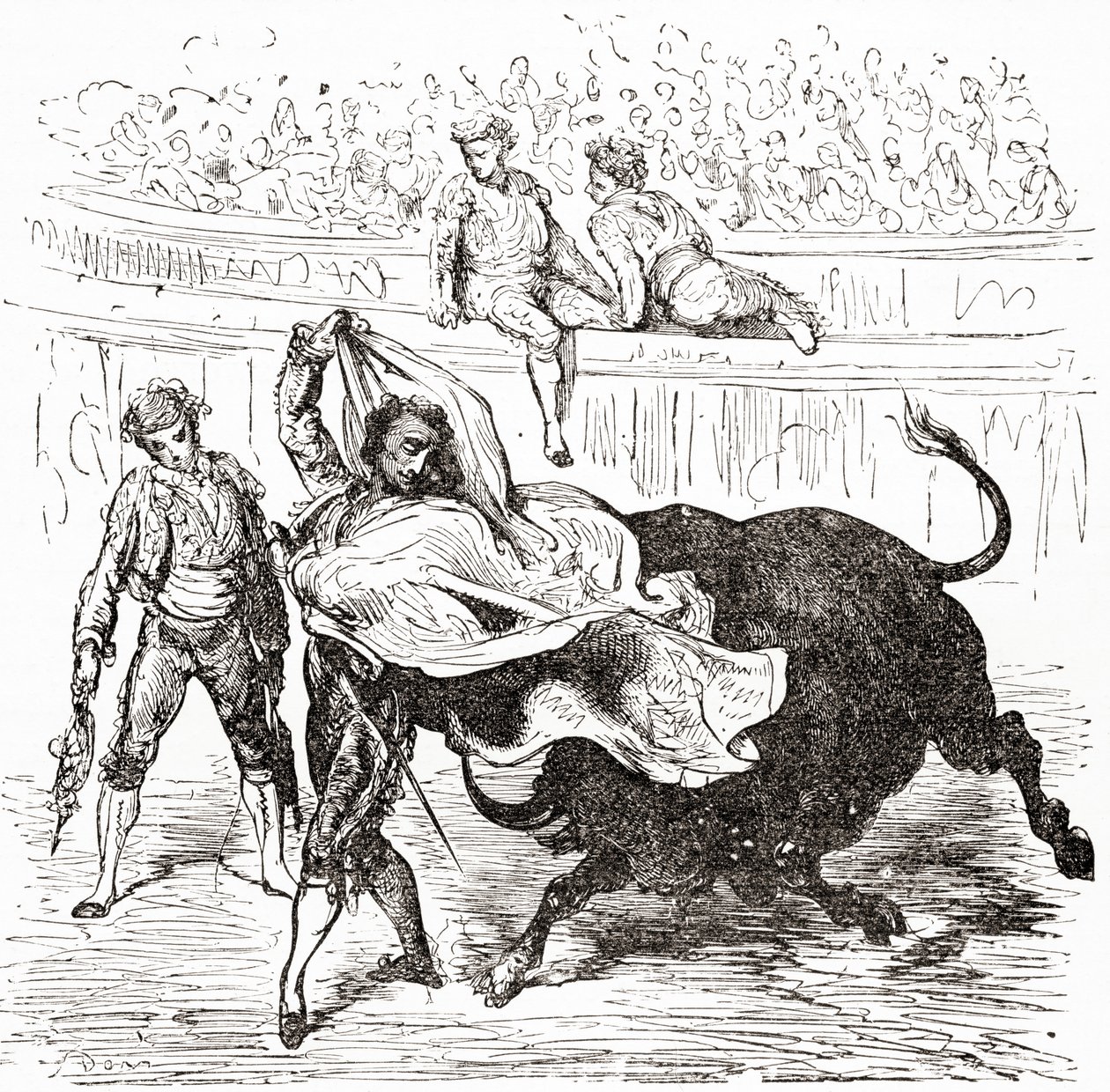 Espanja. Gustave Doren elämästä ja muistelmista, julkaistu 1885. tekijältä Gustave Dore