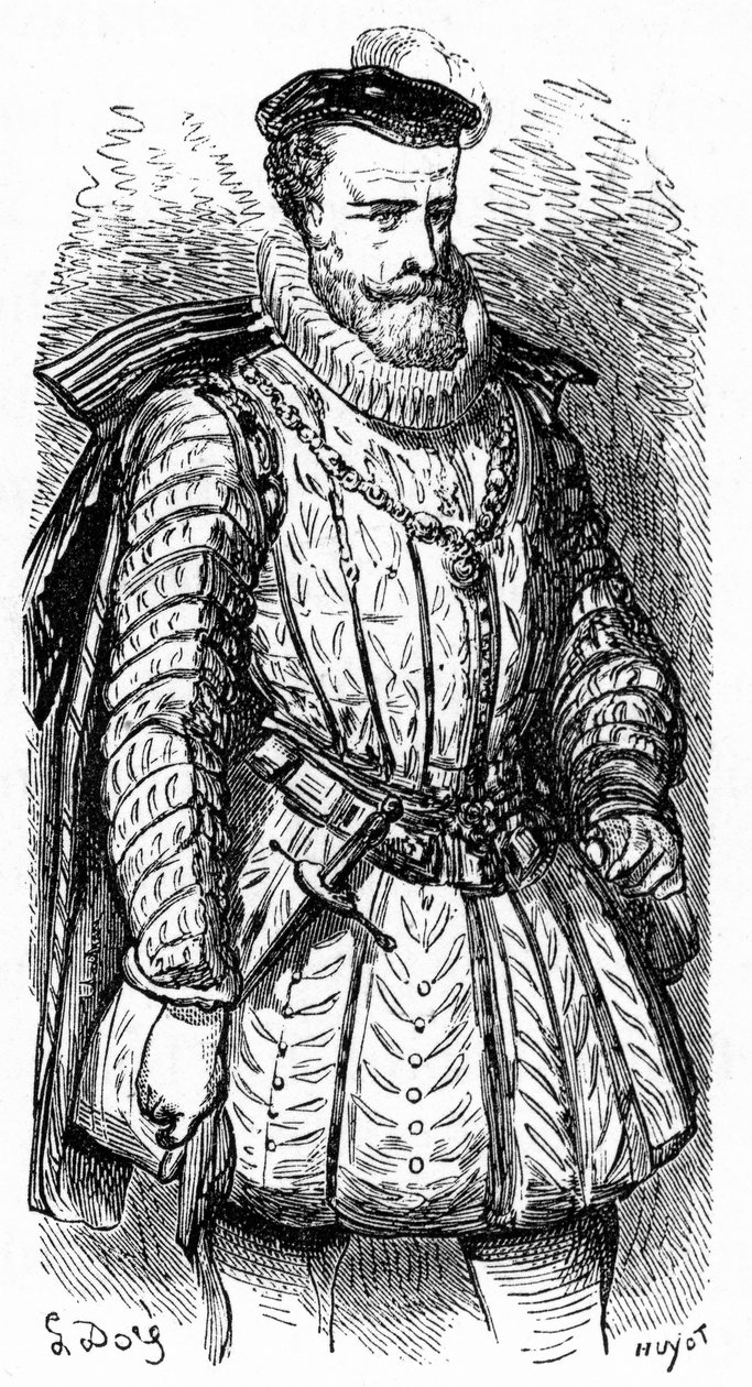 Sully (Maximilian of Bethune, Baron de Rosny, Sullyn herttua) tekijältä Gustave Dore