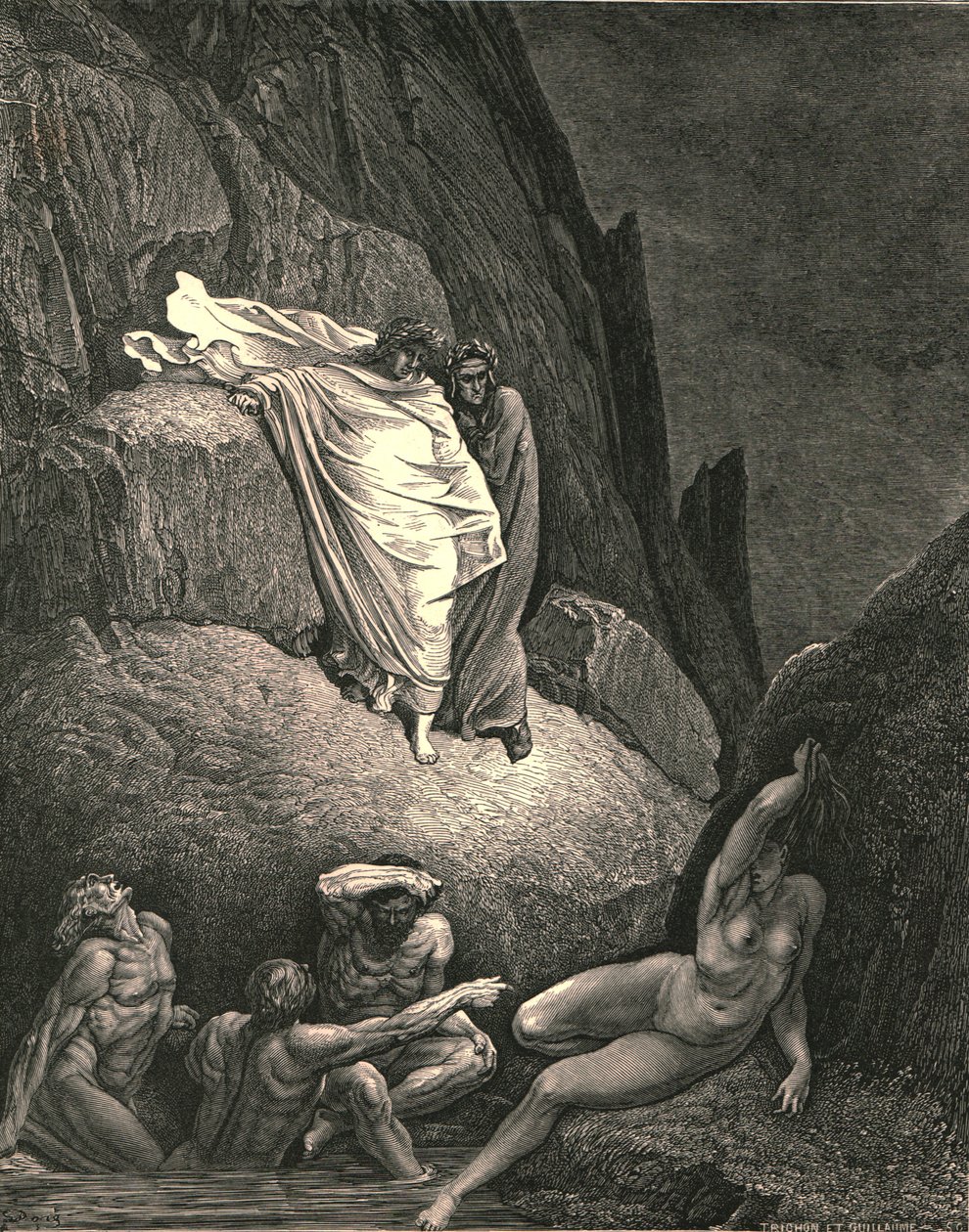 Thais on tämä, portto, c1890. tekijältä Gustave Dore