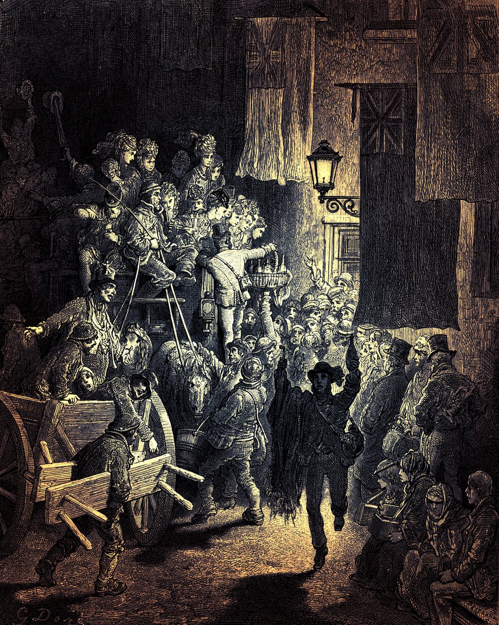 The Derby - Paluu kotiin, Gustave Doré tekijältä Gustave Dore