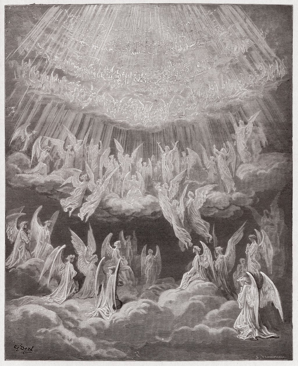 Jumalallinen komedia tekijältä Gustave Dore