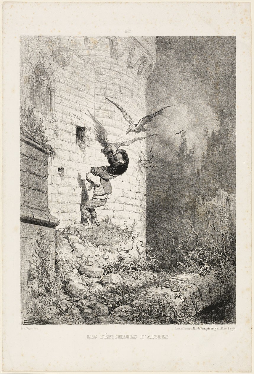 Kotkanpesien metsästäjät tekijältä Gustave Dore