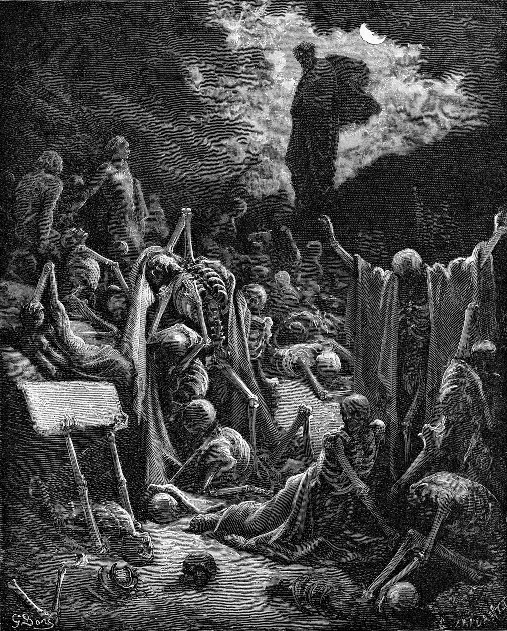 Hesekielin näky tekijältä Gustave Dore