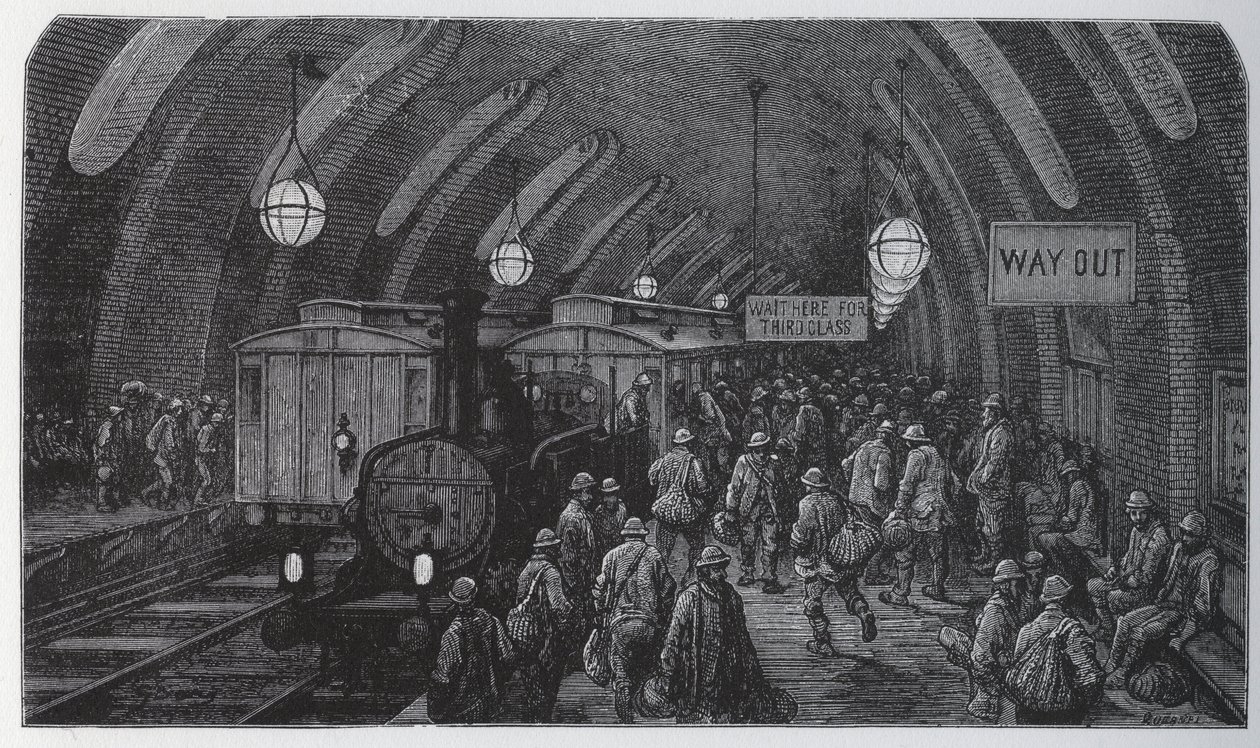Työläisten juna - tekijältä Gustave Dore