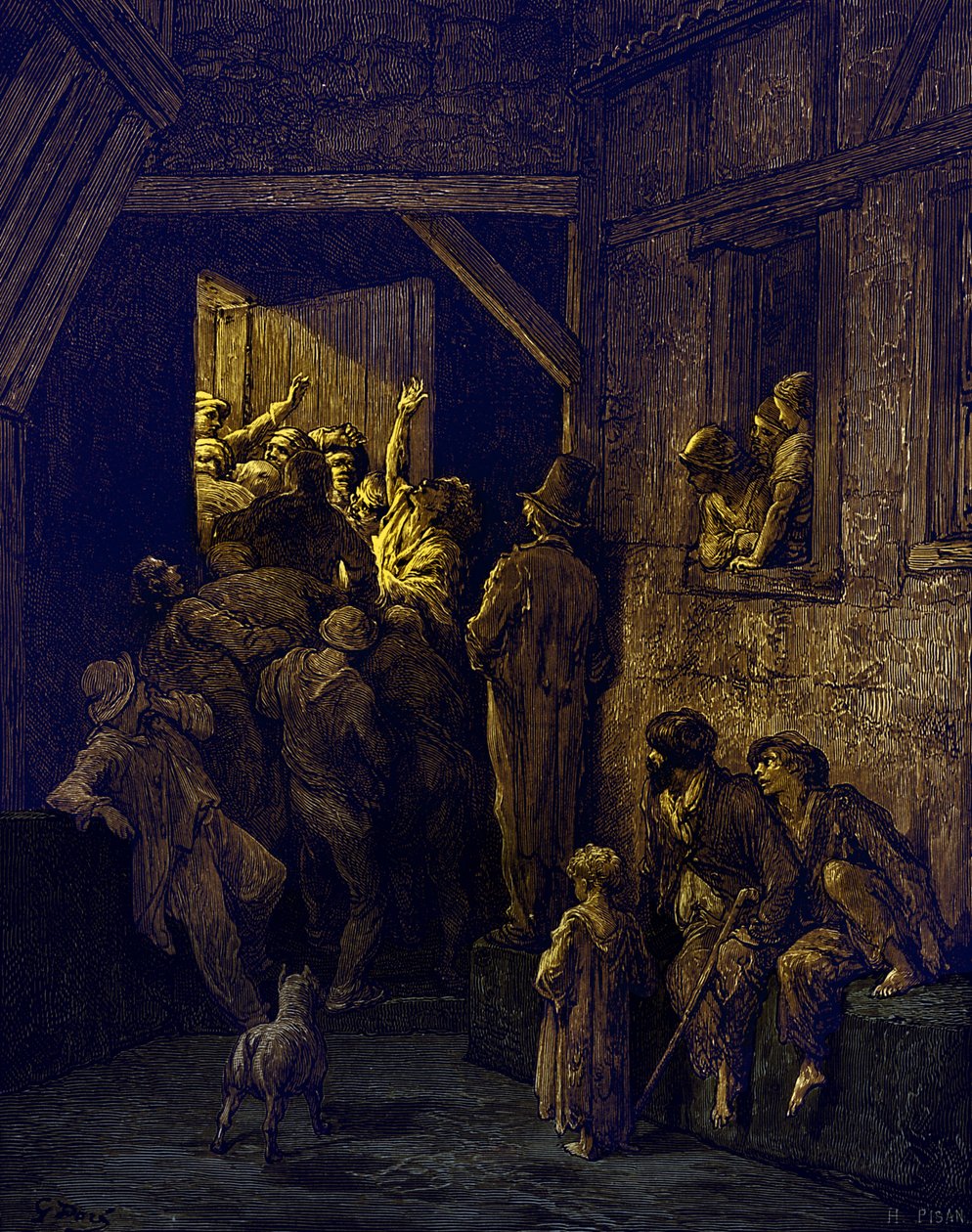 Anna hänet esiin, Gustave Dorén Ratcliff tekijältä Gustave Dore