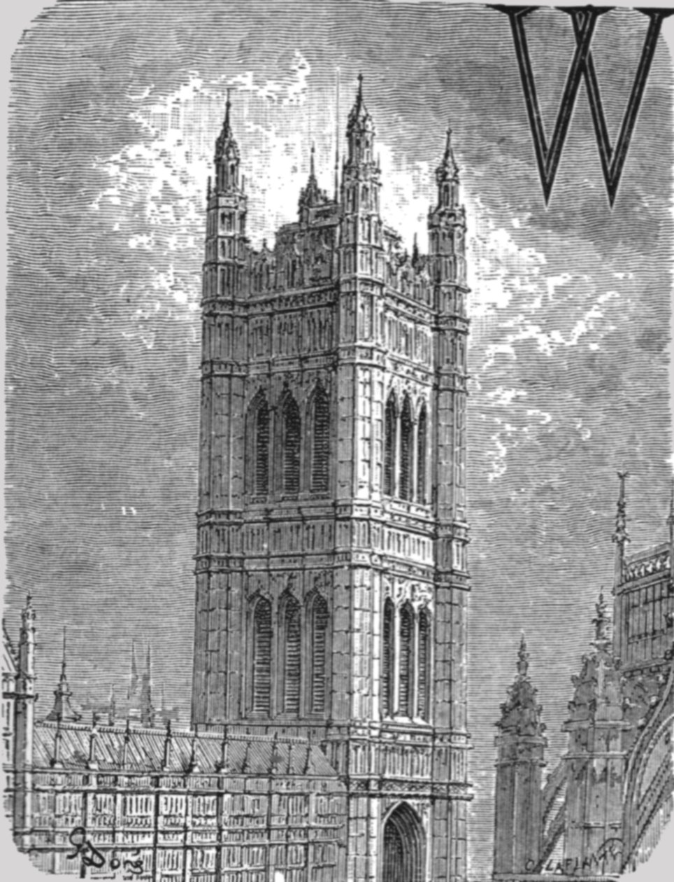 "Victoria Tower", 1872. tekijältä Gustave Dore