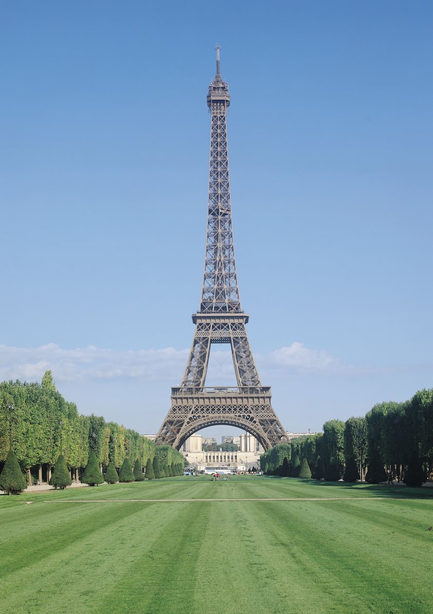 Eiffel-torni, näkymä Palais de Chaillot