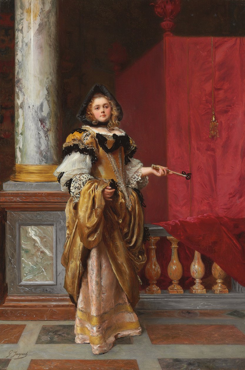 Saapuminen Ballille tekijältä Gustave Jacquet