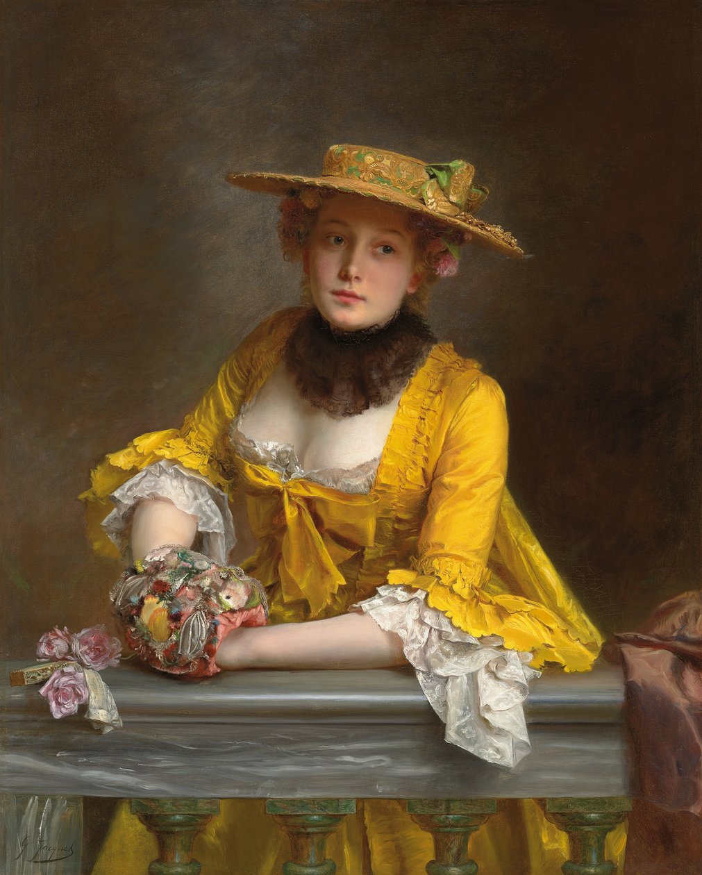 Keltainen mekko, tekijältä Gustave Jacquet