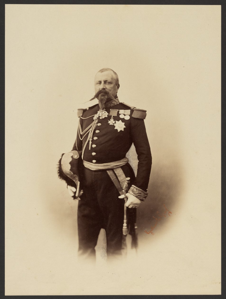 Kenraali Le Boeuf tekijältä Gustave Le Gray