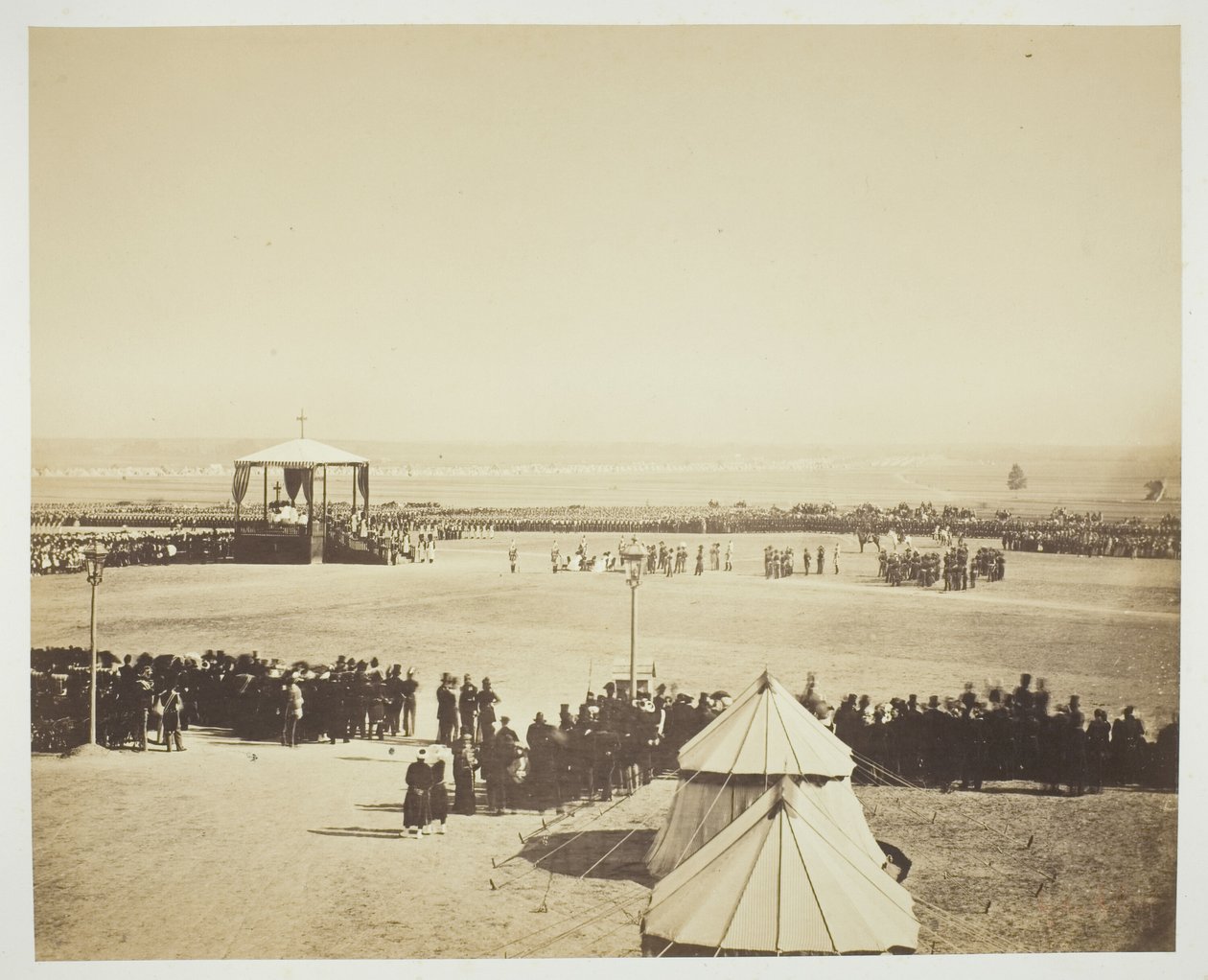 Messu, Camp de Chalons tekijältä Gustave Le Gray