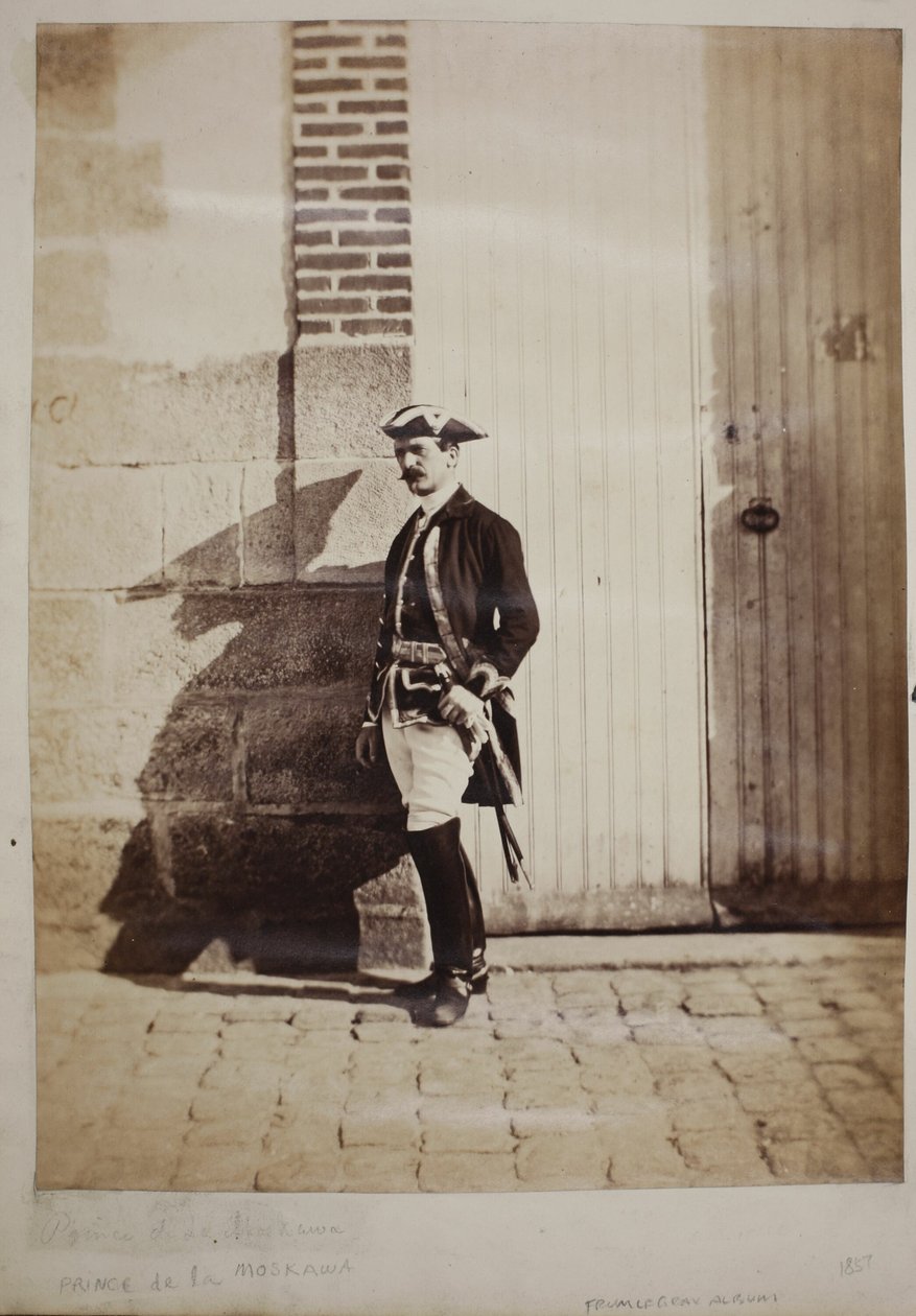 Prinssi Moskova Chalonsissa tekijältä Gustave Le Gray