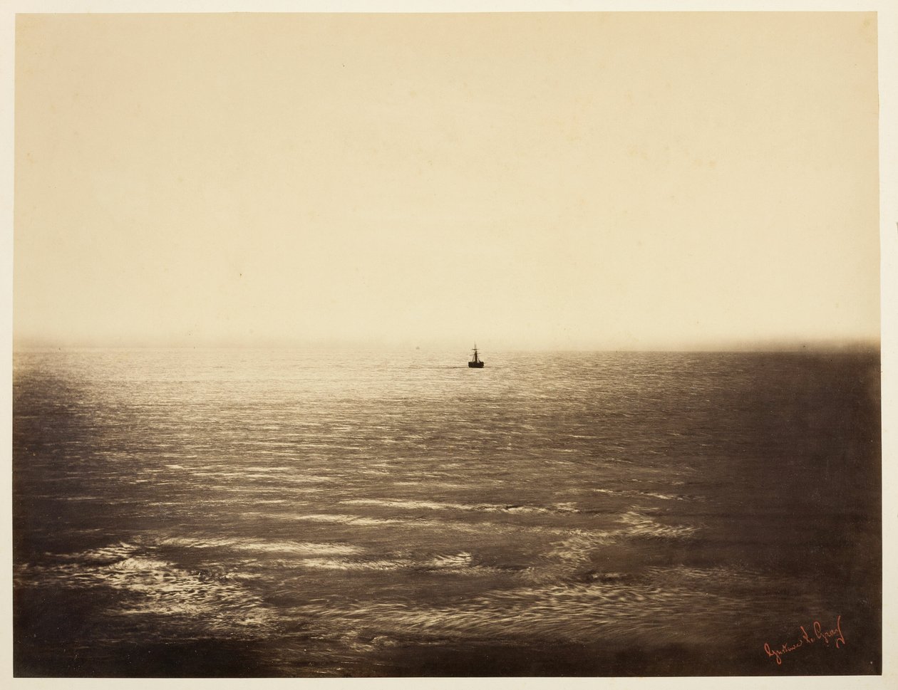Höyrylaiva tekijältä Gustave Le Gray