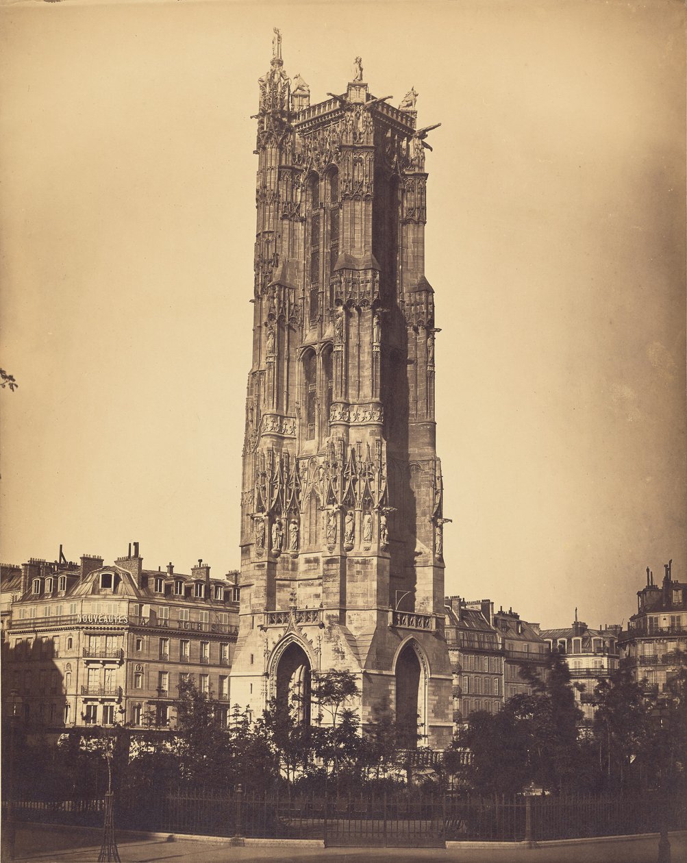 Tour St. Jacques tekijältä Gustave Le Gray