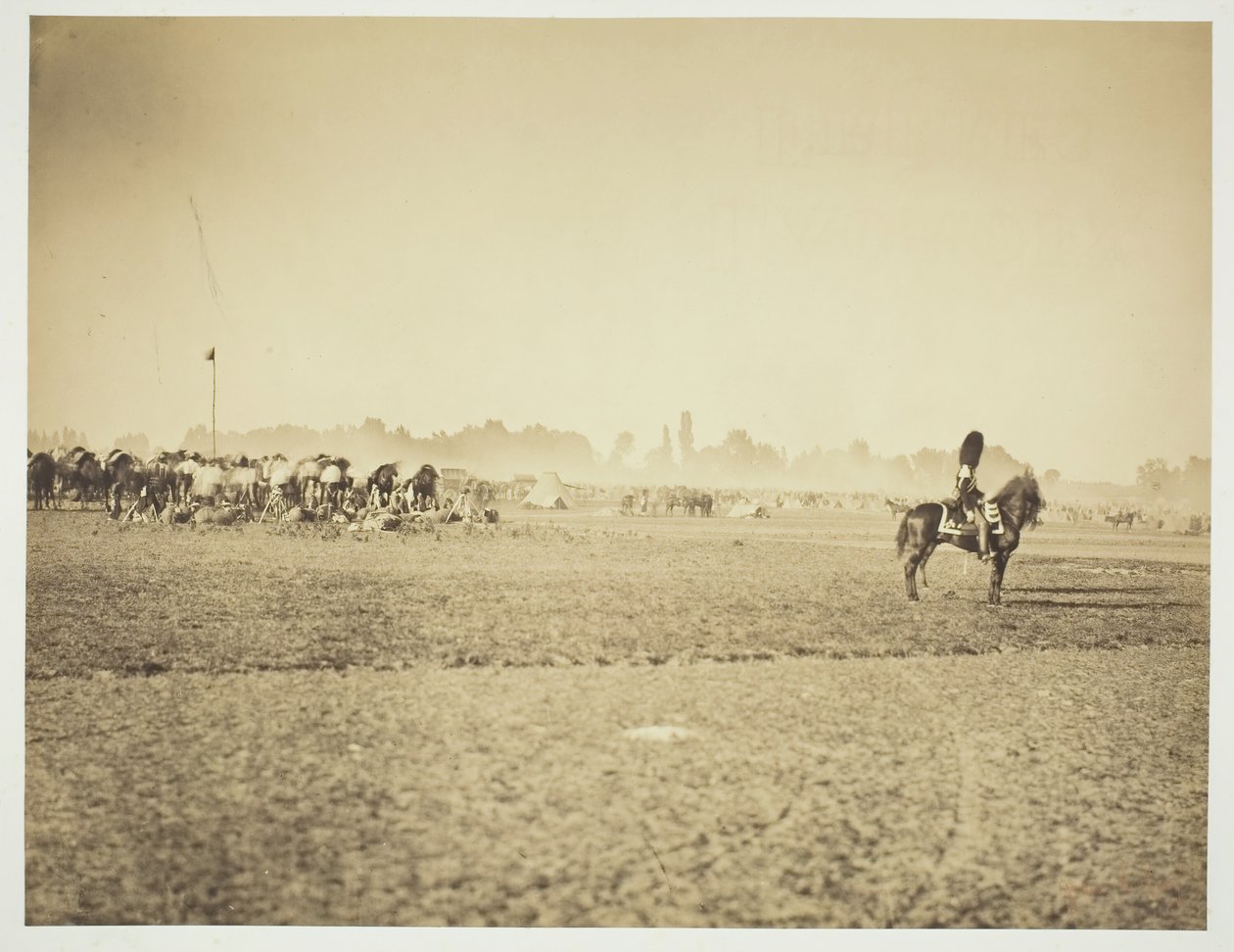 Nimetön [ratsuväki], 1857. tekijältä Gustave Le Gray