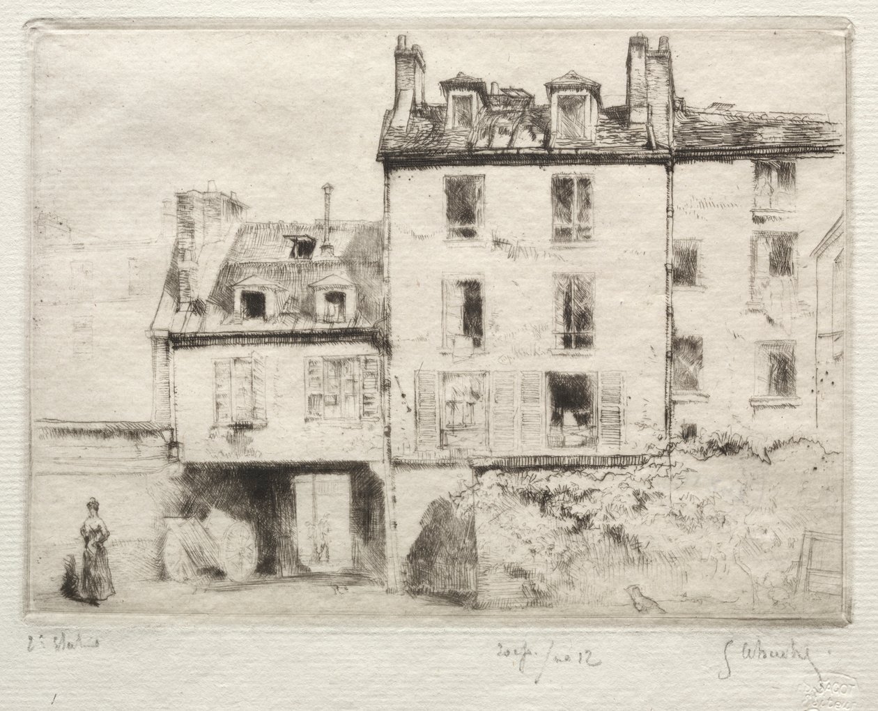 Rue Lacépède: Aciereur Cottensin sydän tekijältä Gustave Leheutre