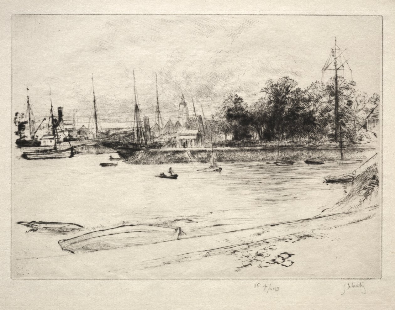Semaforin puutarha tekijältä Gustave Leheutre