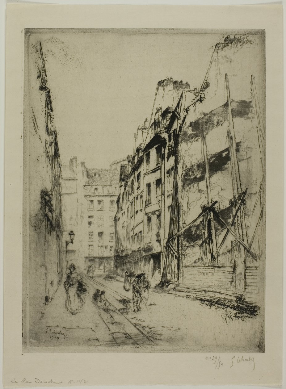 Rue Domat, Pariisi tekijältä Gustave Leheutre