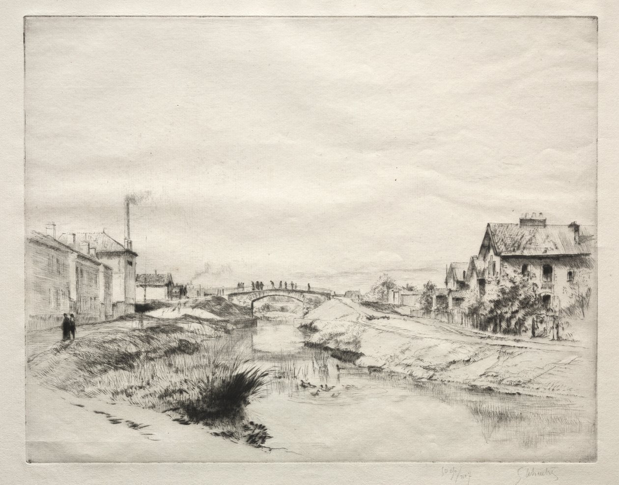 Työläisten talo Troyesissa, Ranskassa tekijältä Gustave Leheutre