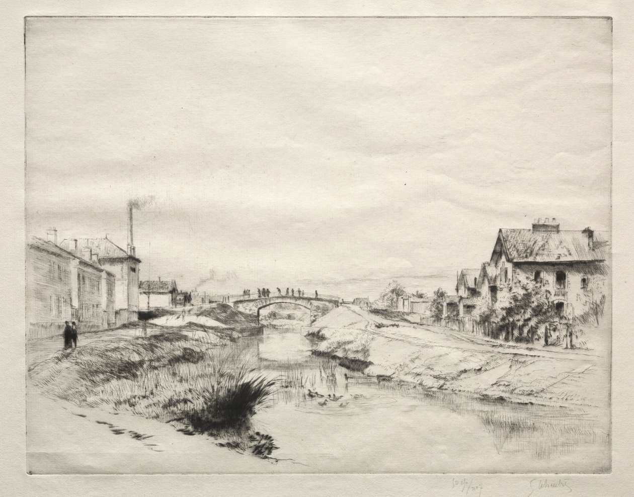 Workmens House Troyesissa, Ranskassa. tekijältä Gustave Leheutre