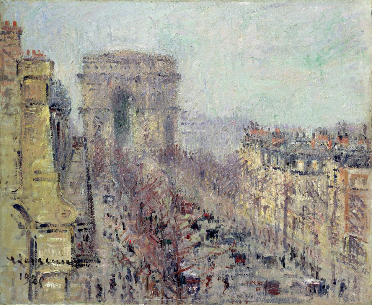 Avenue de Friedland, Pariisi tekijältä Gustave Loiseau