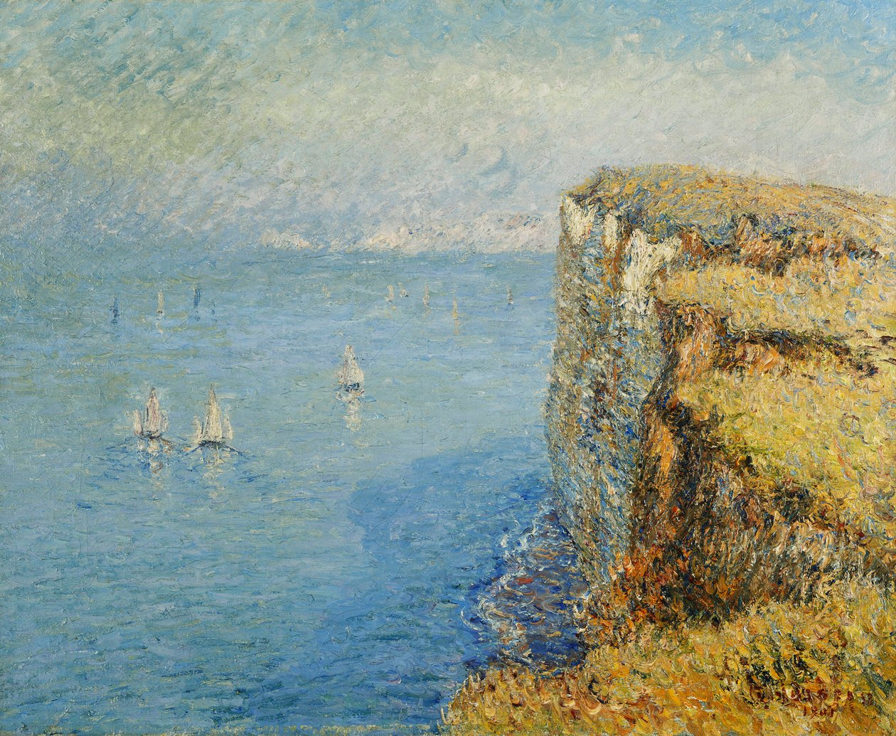 Kalliot Normandiassa; Kalliot Normandiassa, 1901 tekijältä Gustave Loiseau